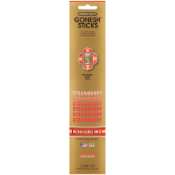 [CL20803] GONESH STICKS STRAWB. 20PK