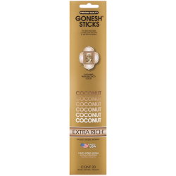 [078612208084] GONESH STICKS COCONUT 20PK