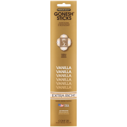 [078612208114] GONESH STICKS VANILLA 20PK