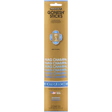 [078612208244] GONESH STICKS NAG CHAMPA 20PK