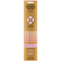 [078612208206] GONESH STICKS CHERRY BLOSSOM 20PK