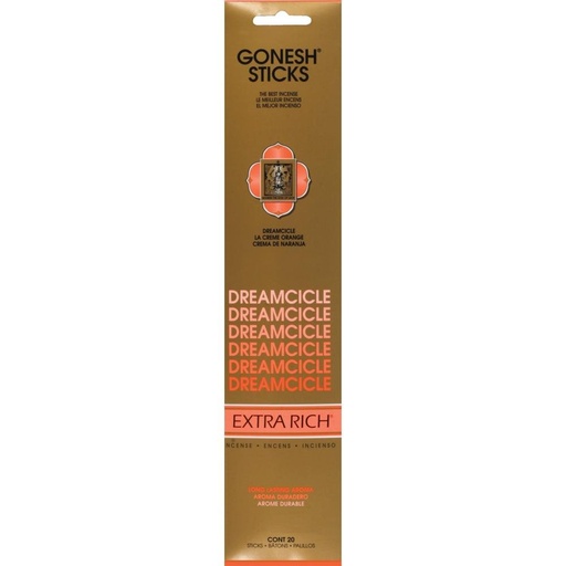 [CL20823] GONESH STICKS DREAMCICLE 20PK