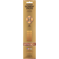[078612208046] GONESH STICKS MUSK 20PK