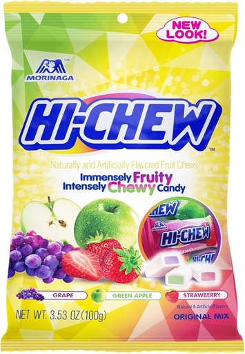 [1346A] HI-CHEW PEG BAG ORIG 100G