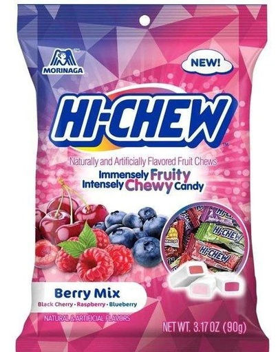 [9056] HI-CHEW PEG BAG BERRY MIX 90G