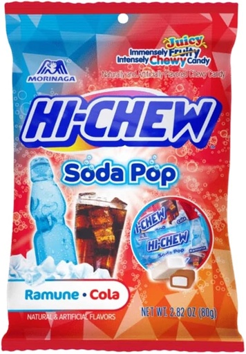 [1346E] HI-CHEW PEG BAG SODA POP 80G