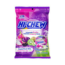 [1346D] HI-CHEW PEG BAG SUPERFRUIT MIX 90G