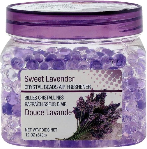 [T31334] PUREAIR CRYSTAL BEAD LAVENDER 340G
