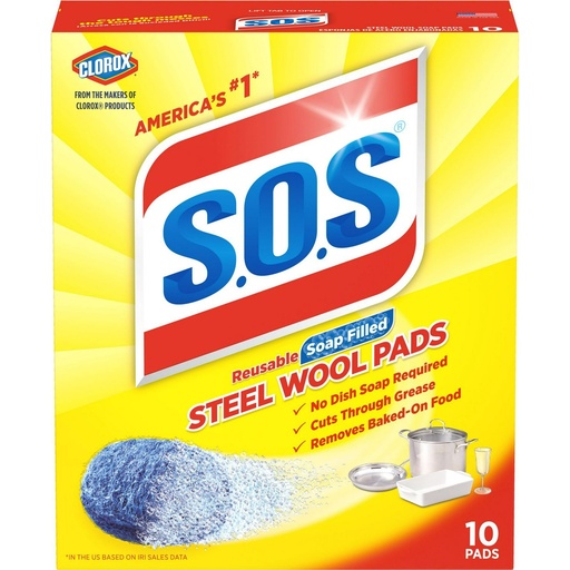 [067029931012] S.O.S PADS REGULAR 10PK
