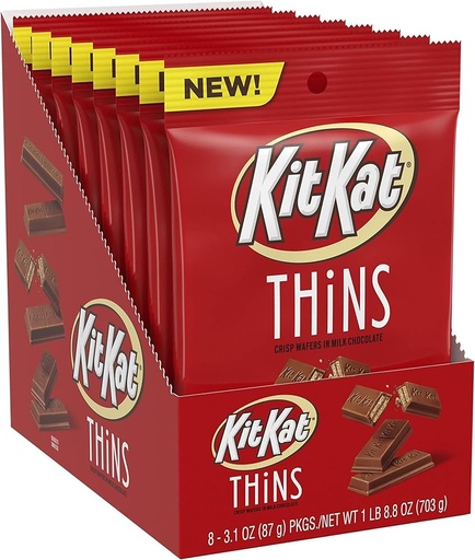 [034000937905] KIT KAT THINS 8CT 703G (US)