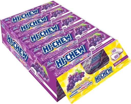 [851681008140] HI-CHEW STICK GRAPE 15CT 750G
