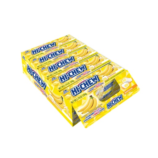 [1067H] HI-CHEW STICK BANANA 15CT 750G