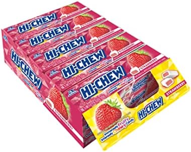 [851681008157] HI-CHEW STICK STRAWBERRY 15CT 750G
