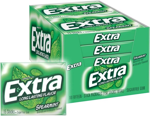 [9540/1290A] EXTRA SPEARMINT 10PK