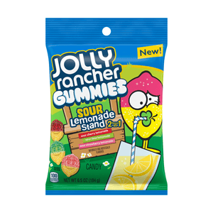 [010700859129] JOLLY RANCHER GUMMIES SOUR LEMONADE 6.5OZ