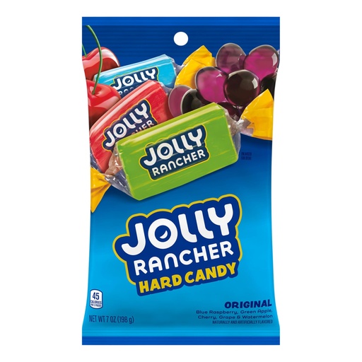 [010700702302] JOLLY RANCHER PEG ORIG HARD CANDY 7OZ 