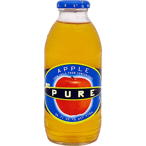 [072718100280] Mr Pure Apple Juice 473 ml 