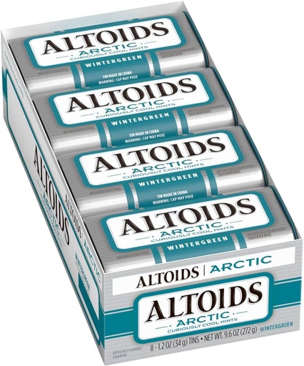 [022000117328] ALTOIDS ARCTIC WINTERGREEN 12/8CT