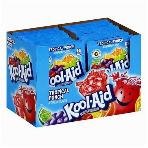 [043000955437] KOOL-AID TROPICAL PUNCH 48CT