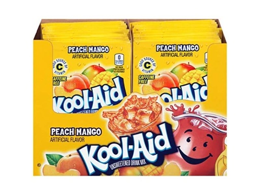 [043000045824] KOOL-AID PEACH MANGO 48CT