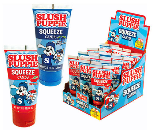 [1545B] SLUSH PUPPIE SQUEEZE CANDY 12CT