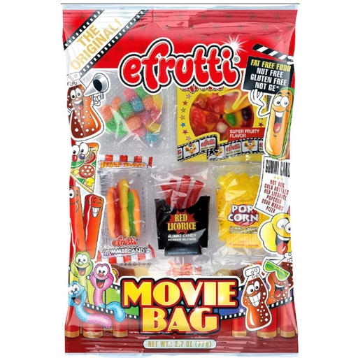 [Z131] E.FRUTTI MOVIE BAG GUMMY 