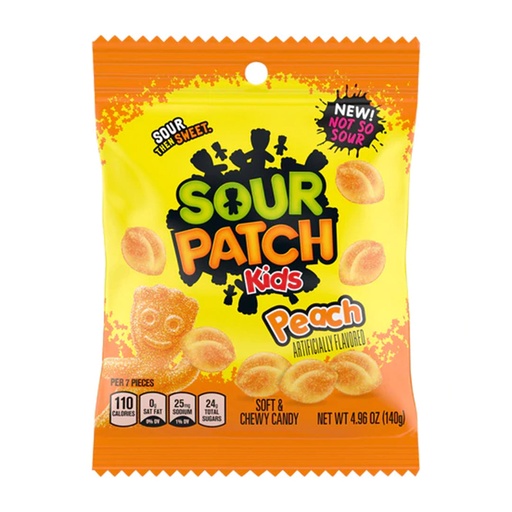 [1954J] SOUR PATCH PEG PEACH 101G