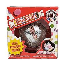 [072084104219] SMARTIES CHOCOLATE BALL SURP 27G