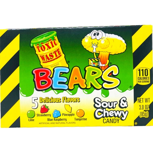 [1648B] TOXIC WASTE BEARS THEA. BOX