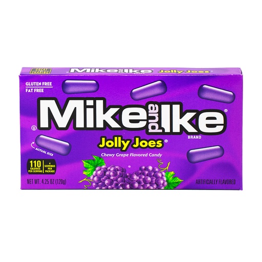[1318D] MIKE & IKE THEAT. BOX GRAPE 120g