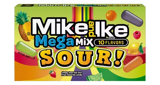 [070970475375] MIKE & IKE THEAT. BOX MEGA MIX SOUR/120g