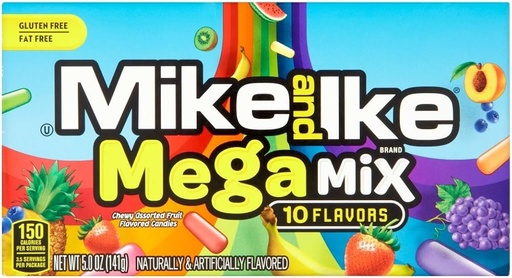 [070970475252] MIKE & IKE THEAT. BOX MEG. MIX ST & SR. 120g