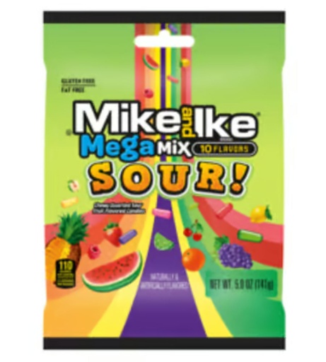 [1317C] MIKE & IKE MEGA MIX SOUR 141G