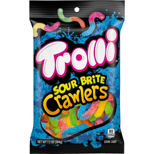[2302] TROLLI SOUR BRITE CRAWLERS 120G