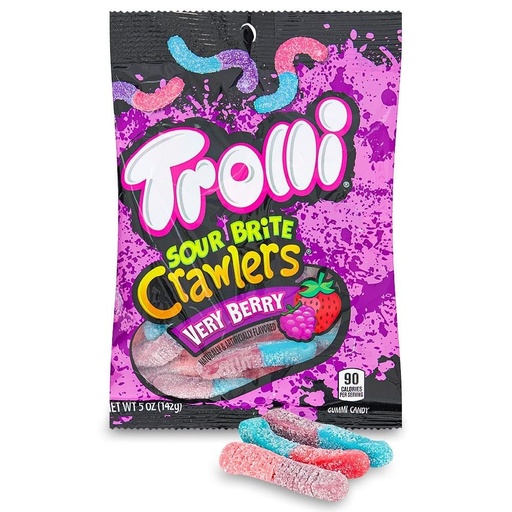 [1925R] TROLLI SOUR BRT.CRAW. VERY BERRY 120G