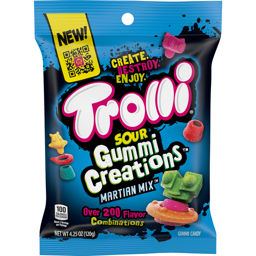 [041420052187] TROLLI SOUR GUMM. CREATIONS 120G