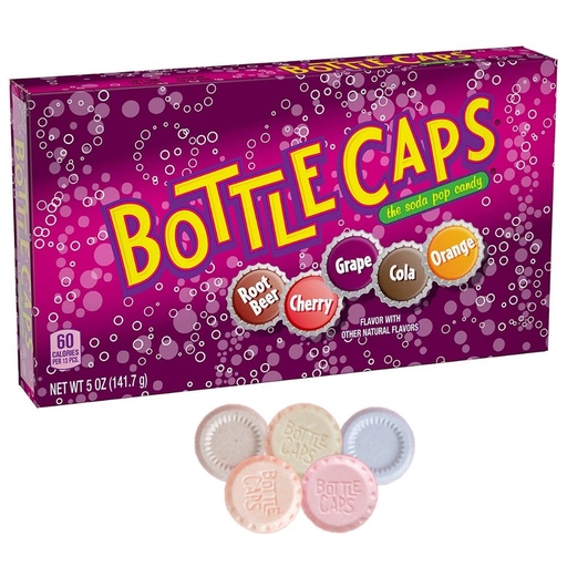 [1958E] BOTTLE CAPS THEA. BOX 5oz