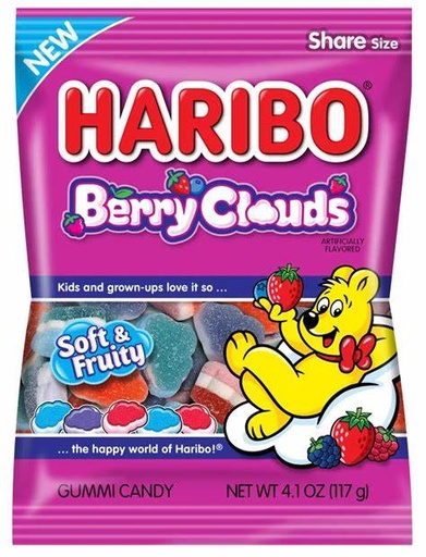 [8497] HARIBO BERRY CLOUDS 4.1oz