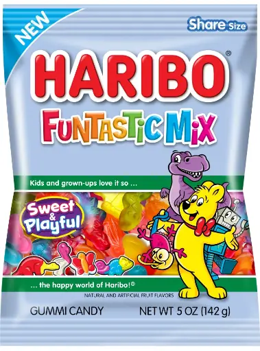 [8487] HARIBO FUNTASTIC MIX 5oz