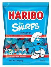 [8485] HARIBO SMURFS 4oz
