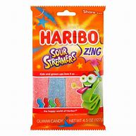 [8488] HARIBO ZING SOUR STREAMERS 4.5oz