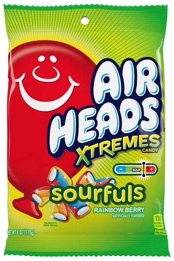 [1136H] AIRHEADS EXT SOURFULS 6OZ