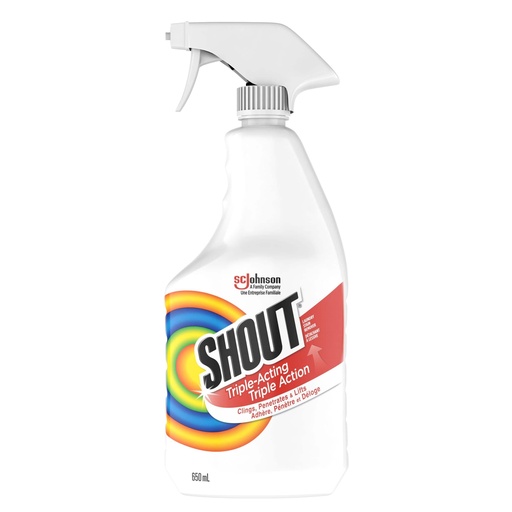 [062300008070] SHOUT TRIGGER TRIPLE-ACT. 650ML