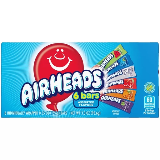 [1136G] AIRHEADS THEA. BOX 3.3OZ