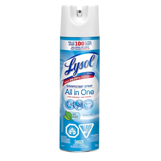 [059631896391] LYSOL SPRAY CRISP LINEN 539G