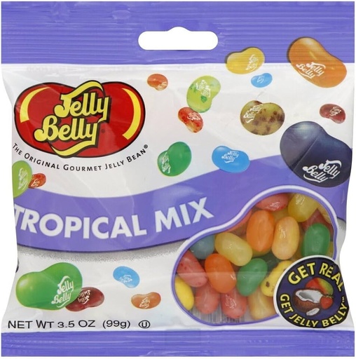 [071567661140] JELLY BELLY TROPICAL 5OZ 