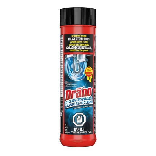 [T00588] DRANO KITCHEN GRANULES 500G
