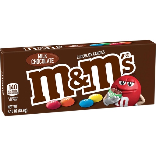 [1356A] M&M MILK CHOC. THEA. BOX 3.1oz