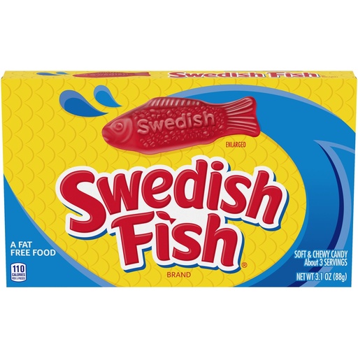 [1955B] SWEDISH FISH THEA. BOX 3.1OZ