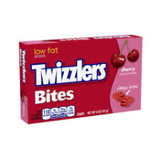 [1952] TWIZZLERS BIT. CHERRY THEA. BOX 5OZ 